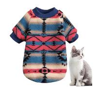 Sweat-shirt pour chien - Sweat-shirt pour chiot de 21 à 35 cm d'épaisseur | Sweat-shirtpour chiotde Style National, vêtements d'hiver pour animaux de compagnie pour petit chien, grand chat, chiot, t