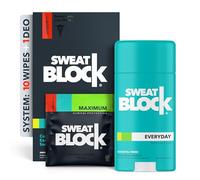 SweatBlock CLINICAL Antiperspirant Deodorant 2-Step System for Men & Women. Treat Hyperhidrosis, Excessive Sweating & Underarm Odor
