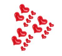 Sweater Hat Funny Button Motheru2019s Pins for Women Valentines Day Love Brooch Heart Pin Red Resin