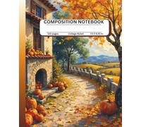 Sweater Weather Composition Notebook: A Fall-Inspired Lined Notebook with Subtle, Elegant Background Pattern