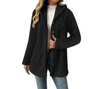 Sweaters Cardigans for Women Hooded Knit Long Sleeve Winter Coats Fashion Button Down Jackets Warm Outerwear