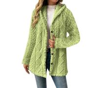 Sweaters Cardigans for Women Hooded Knit Long Sleeve Winter Coats Fashion Button Down Jackets Warm Outerwear