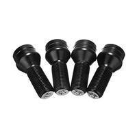 Sweatpants Conjunto de Pernos de Bloqueo de Rueda de 4pcs M14x1.25 Adaptador con Ancho de Llave de 17 mm for BMW f- Modelos 1/2/3/4/5/6/7 Serie 36136776076 6776076