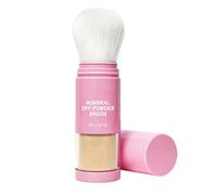 Sweatproof Powder Sunscreen, Lightweight Face Protector, 2.5x1.0 Inches Makeup Jar with Soft Applicator, Waterproof Scalp Shield, Mineral Dust with Matte Finish, Beauty Accessory for Women Mom