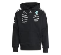 Adidas Hombre Mercedes - AMG Petronas Formula One Team Team Hood Men, Black/White, XL