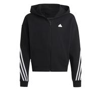 Sweatshirt sudadera con capucha y cremallera para niñas adidas Future Icons 3-Stripes 9/10 ans Female