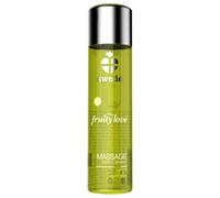 SWEDE Fruity Love Aceite Efecto Calor Vainilla Y Pera 120 Ml - Aceite De Masaje Con Efecto Calor Para Bienestar Sensorial
