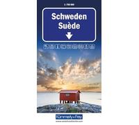 Sweden Map: Inkl. Transitplan, Ortsverzeichnis und Reiseinformationen (Road maps)