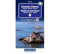 Sweden South (West) - Göteborg/Karlstad (2): Göteborg-Vänersee-Karlstad (Regional maps - Sweden)