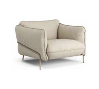 Swedese Butaca Continental Sealife Dark beige/white-nutmeg