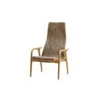 Swedese Sillón infantil Lamini Piel de oveja sahara. roble aceitado