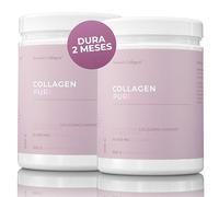 Swedish Collagen Pure x 2 i 2 contenedores de polvo de colágeno 100% hidrolizado (tipo I y iii) I olor y sin flavoured I Easy Mix - 60 días suministro