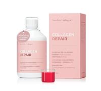 Swedish Collagen, Colágeno marino hidrolizado, líquido, 500 ml | 20 días | Tipo 1 y 3 | Péptidos puros y vitaminas para cabello, piel, uñas y articulaciones | Clínicamente probado | Sin azúcar