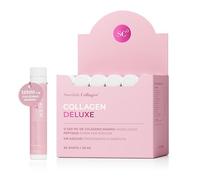 Swedish Collagen Deluxe, Colágeno marino hidrolizado, líquido, 30 dosis de 25 ml | Ácido hialurónico, biotina y vitamina C | Cabello, piel, uñas y articulaciones | Sin azúcar