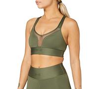 SWEDISH FALL LIFTING ATHLETES Sujetador de Malla para Mujer, Mujer, L4P36C25S1, Matcha, Extra-Small