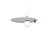 Swedish Ninja - Pluto Big Lámpara Colgante Strawberry Red