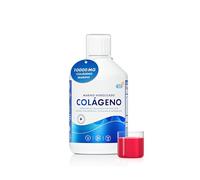 Swedish Nutra - Suplemento líquido de colágeno marino hidrolizado de 10 000 mg - 500 ml, suministro para 20 días | Ácido hialurónico, biotina y vitamina C para un cabello, piel, uñas y articulaciones