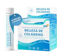 Swedish Nutra Collagen Beauty Shots I Colágeno Marino (Tipo I y III) I Piel, Cabello y Uñas Saludables I Mayor Absorción que el polvo I Sabor 100% Natural - 20 ampollas por caja