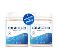 Swedish Nutra - Suplemento polvo colágeno marino hidrolizado 10 000 mg - 2 x 300 g (600 g total) suministro 60 días Péptido puro cabello piel uñas articulaciones Sin saborizantes Sin azúcar