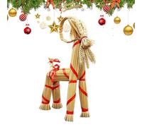 Swedish Straw, Scandinavian Yule Tradition Decor, Handcrafted Seasonal Art Figure, Charming Folk Art Piece Accent, Standalone Figure Decoration, Premium Holiday Centerpiece, Indoor Outdoor Apartment