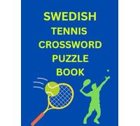 Swedish Tennis Crossword Puzzle Book