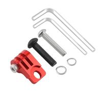 Sweeaau Adaptador de montaje de lámpara de iluminación para bicicletas, base de soporte de computadora, base de lámpara de iluminación plegable para bicicleta, soporte de cámara deportiva, soporte
