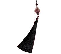 Sweeaau Adorno tradicional hecho a mano con borlas étnicas, colgante de borlas de poliéster para accesorios de teléfono, accesorio de cultura tradicional