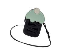 Sweeaau Bolso cruzado para teléfonos celulares para mujer, cartera de cuero para teléfono celular, correa ajustable, bolsas de viaje, bolso de hombro, Black, One Size