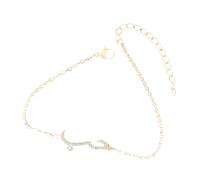 Sweeaau Elegantes pulseras árabes con mensaje de amor para mujer, inspiradas en el Islam, joyería portátil para el día de San Valentín y aniversarios, regalo del día de San Valentín