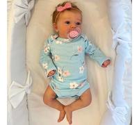 Sweeaau Lively Reborns - Muñecos de bebé realistas para recién nacidos, posables, vida real con accesorios, vinilos realistas para recién nacidos