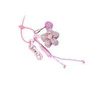 Sweeaau Llavero floral creativo para decoración de bolsas de moda, soporte de flores para usuarios modernos e individualistas, decoración de bolsas de viajeros, Q1690 3