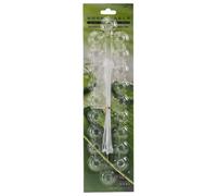 Sweeaau Paquete de 20 ventosas para peceras con lazos reutilizables para plantas, accesorios fáciles de montar, ventosas para acuarios