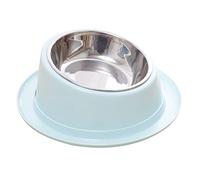 Sweeaau Para cuencos de comida elevados para alimentos y agua con soporte de base, cuenco elevado de 15°, cuenco individual elevado para mascotas para perros grandes para gatos