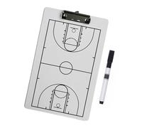 Sweeaau Tablas de entrenamiento de baloncesto, fútbol, voleibol, PVC, escritura estratégica, reutilizable, para entrenadores, portapapeles de estrategia portátil