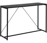 sweeek Consola de metal, 120cm, negro