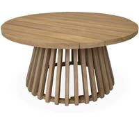 sweeek Mesa de centro de jardín de madera, natural