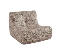 sweeek-Sillón de Tela Leopardo Leopardo - 91x105x72 cm
