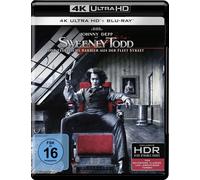 Sweeney Todd: Der teuflische Barbier aus der Fleet Street (4K Ultra HD) (+ Blu-ray) [Alemania] [Blu-ray]