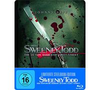Sweeney Todd: The Demon Barber of Fleet Street (Blu-ray Steelbook) [Limited Edition German Exclusive]