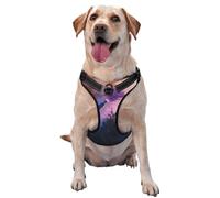 Sweeping on The Fly - Chaleco de tracción para mascotas, estampado grande, ideal para pasear perros, senderismo, viajes diarios