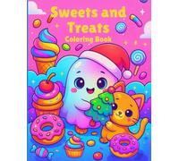 "Sweet Adventures: Cute Ghost and Cat Coloring Book for Kids Ages 3-9": 35 Pages of Magical Fun with a Cute Ghost and Cat - Designed for Kids Ages 3 to 9