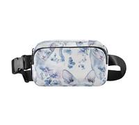 Sweet American Goldfinch Birds Blush Trendy - Riñonera cruzada para mujeres, hombres, adolescentes, bolsa de pecho de gran capacidad, Sweet Sphynx Cats White, 1 size