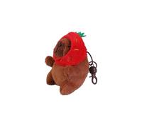 Sweet Animal Plush Keychain Bag Soft Pends Purse Ornament Keyring Con Estilos Fresa Excelente Para Prevenir Pérdida Lindo Titular Llave Animales