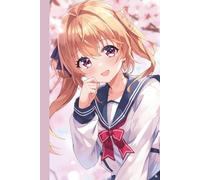 Sweet Anime Girl Notebook: Inspired by Japan