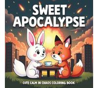 Sweet Apocalypse: Cute Calm in Chaos Coloring Book for Teens & Adults - A Hilariously Relaxing Journey Through Adorable Disasters