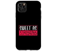 Sweet as 3.14159265 Pi Math Design para niñas y mujeres Carcasa para iPhone 11 Pro Max