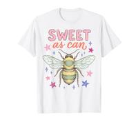 Sweet As Can Bee Cute Bumblebee Bee Lover Honeybee Camiseta