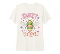 Sweet As Can Bee Cute Bumblebee Bee Lover Honeybee Camiseta Premium