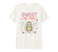 Sweet As Can Bee Cute Bumblebee Bee Lover Honeybee Camiseta Premium