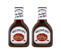Sweet Baby Ray's Salsa para barbacoa, nogal y azúcar morena, 18 onzas (paquete de 2)